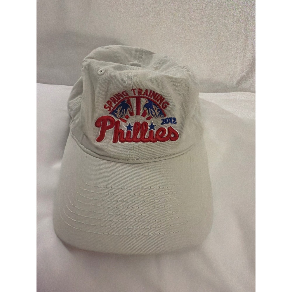 New Era Philadelphia Phillies 2012 Spring Training Hat Stone Khaki  Cap